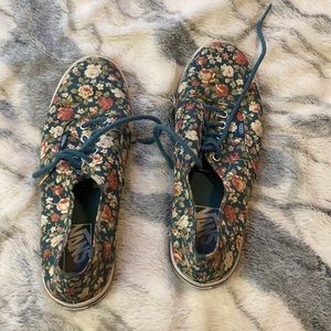 Floral Vans